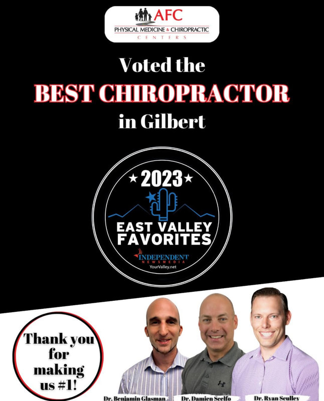 AFC Physical Medicine & Chiropractic Gilbert voted Best chiropractor in Gilbert