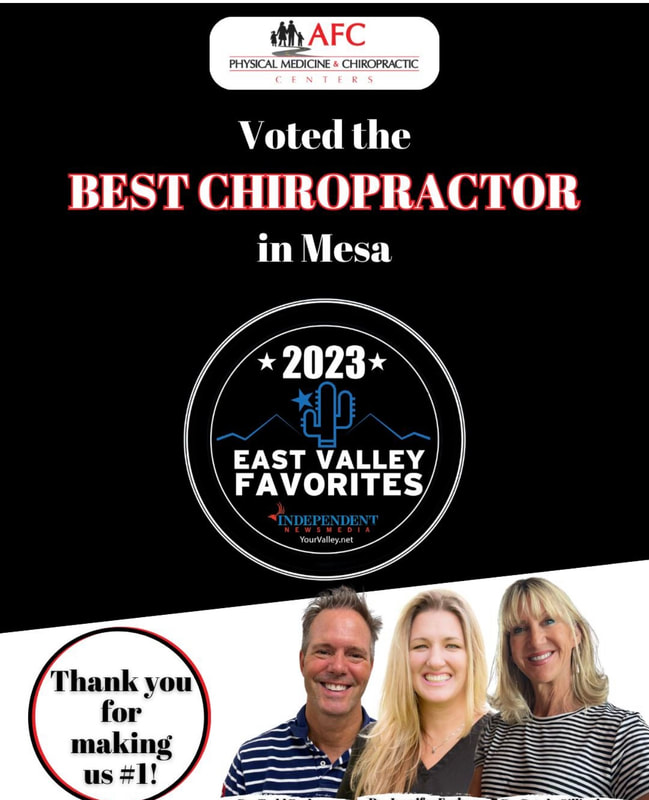 AFC Physical Medicine & Chiropractic Mesa voted Best chiropractor in Mesa 