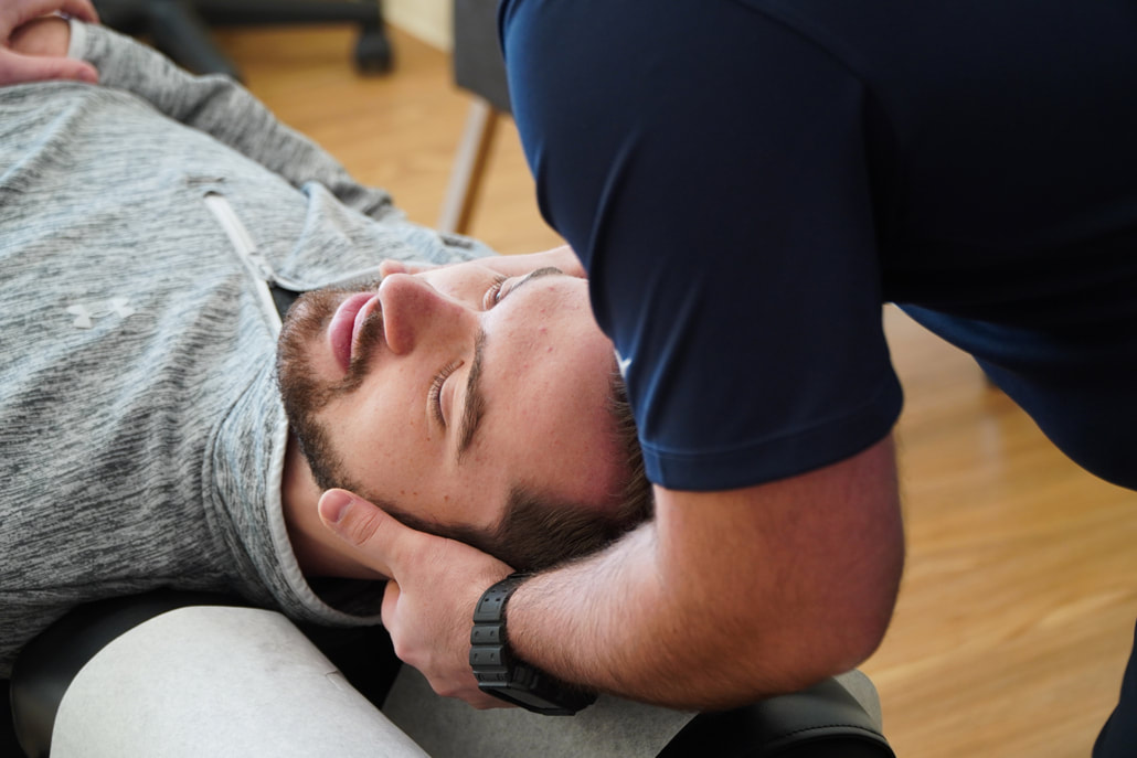 Chiropractic care and adjustments at AFC 